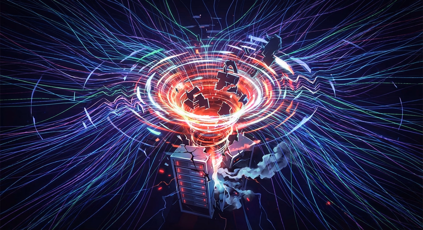 수천 마리의 소떼가 동시에 달려드는 모습